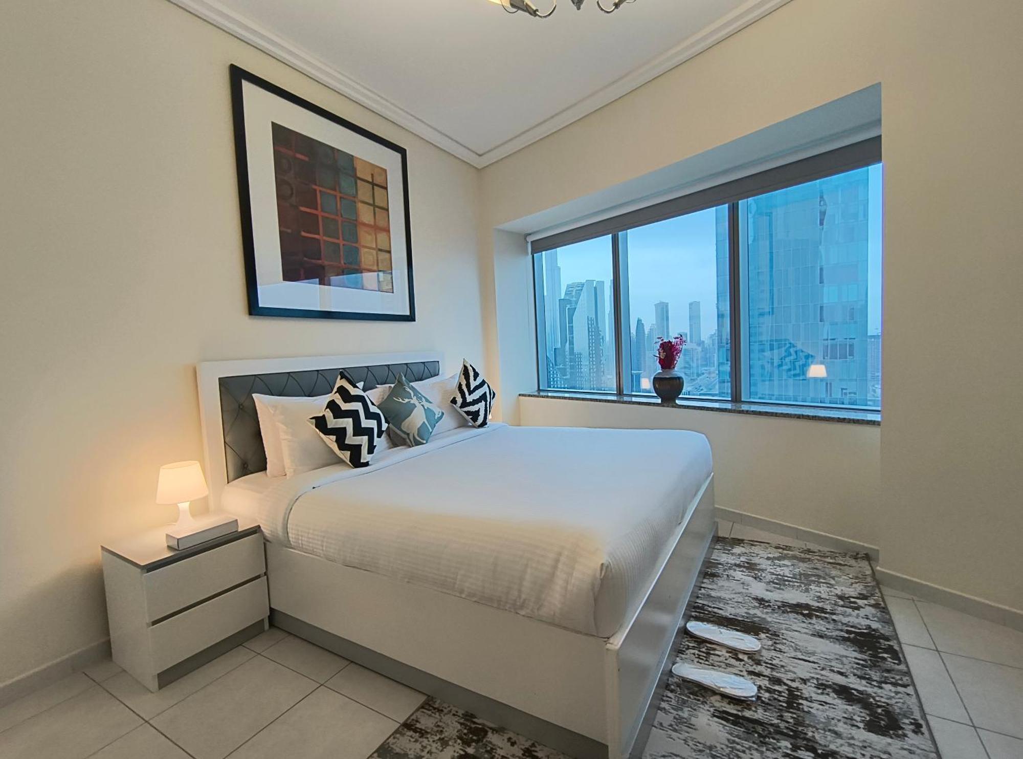 Trinity Holiday Homes - Sheikh Zayed Road Near To Financial Center Metro Station 迪拜 外观 照片