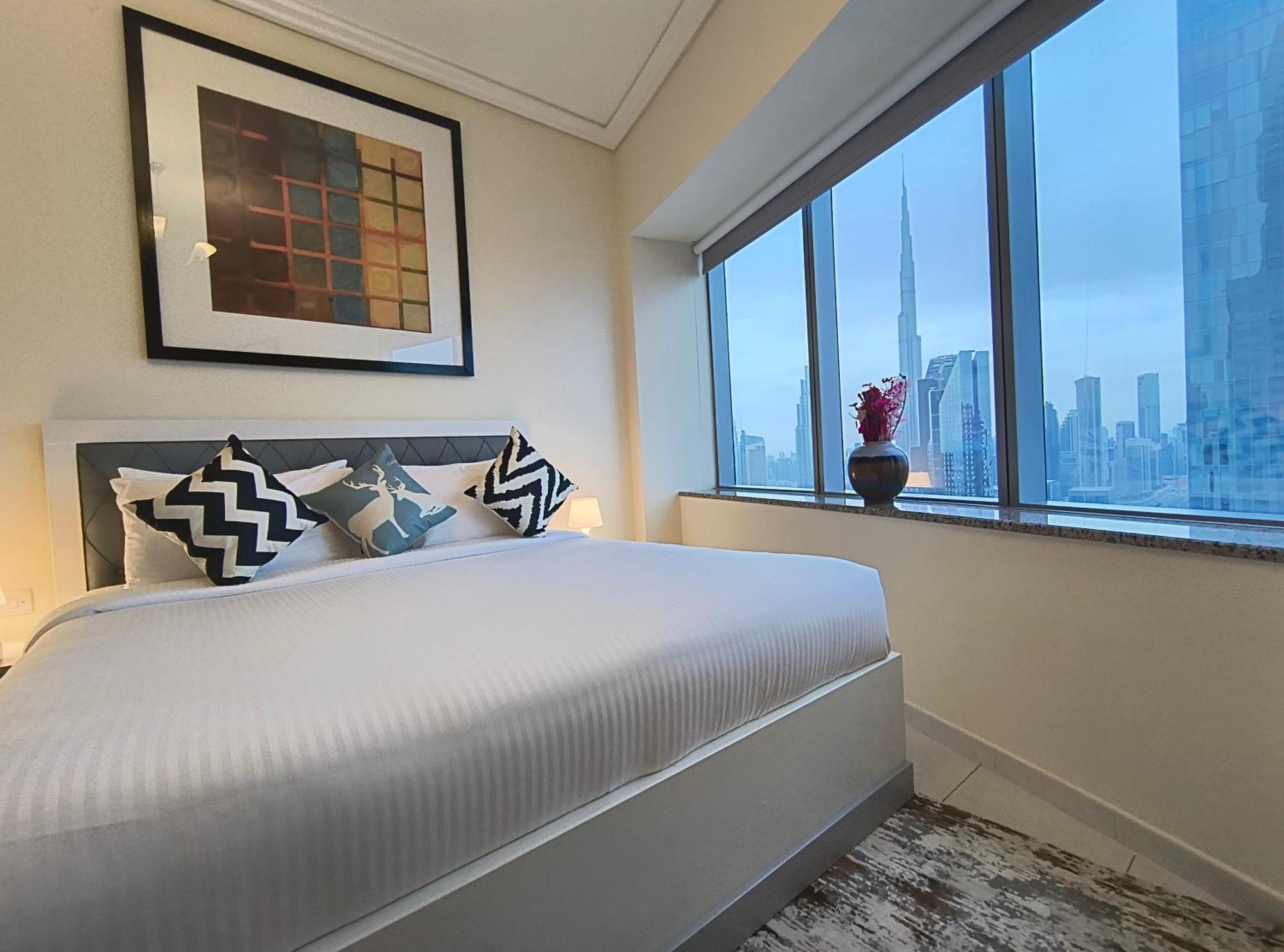 Trinity Holiday Homes - Sheikh Zayed Road Near To Financial Center Metro Station 迪拜 外观 照片