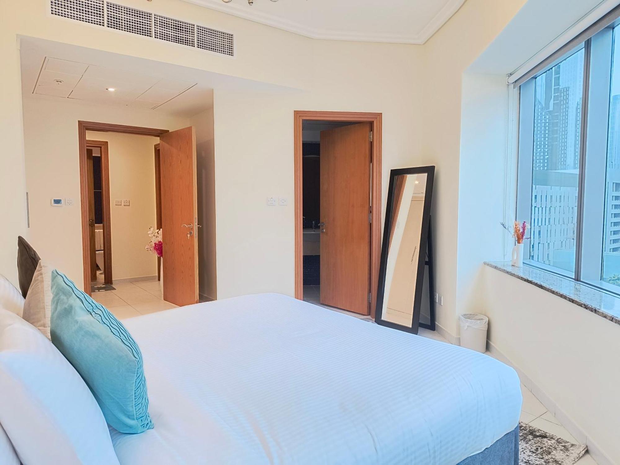 Trinity Holiday Homes - Sheikh Zayed Road Near To Financial Center Metro Station 迪拜 外观 照片